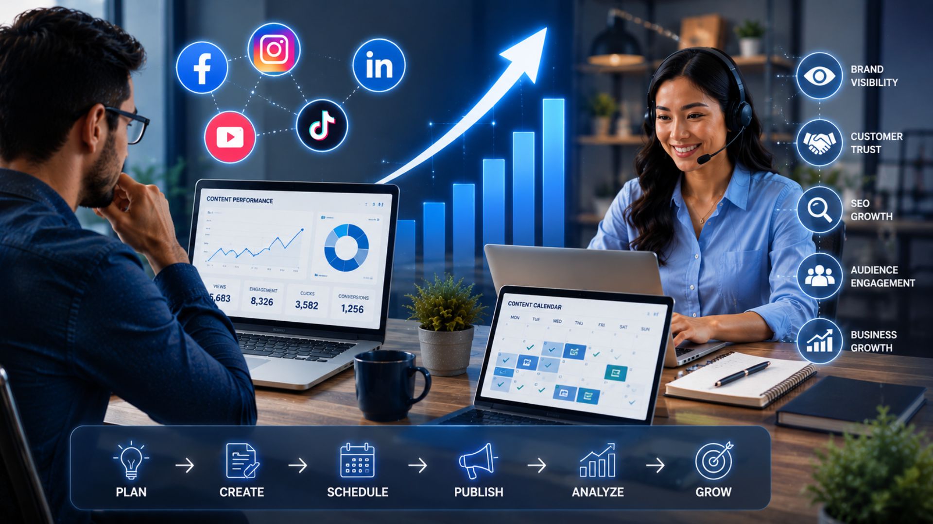 Why Consistent Content Marketing Matters for Business Growth | Seismic Design INC