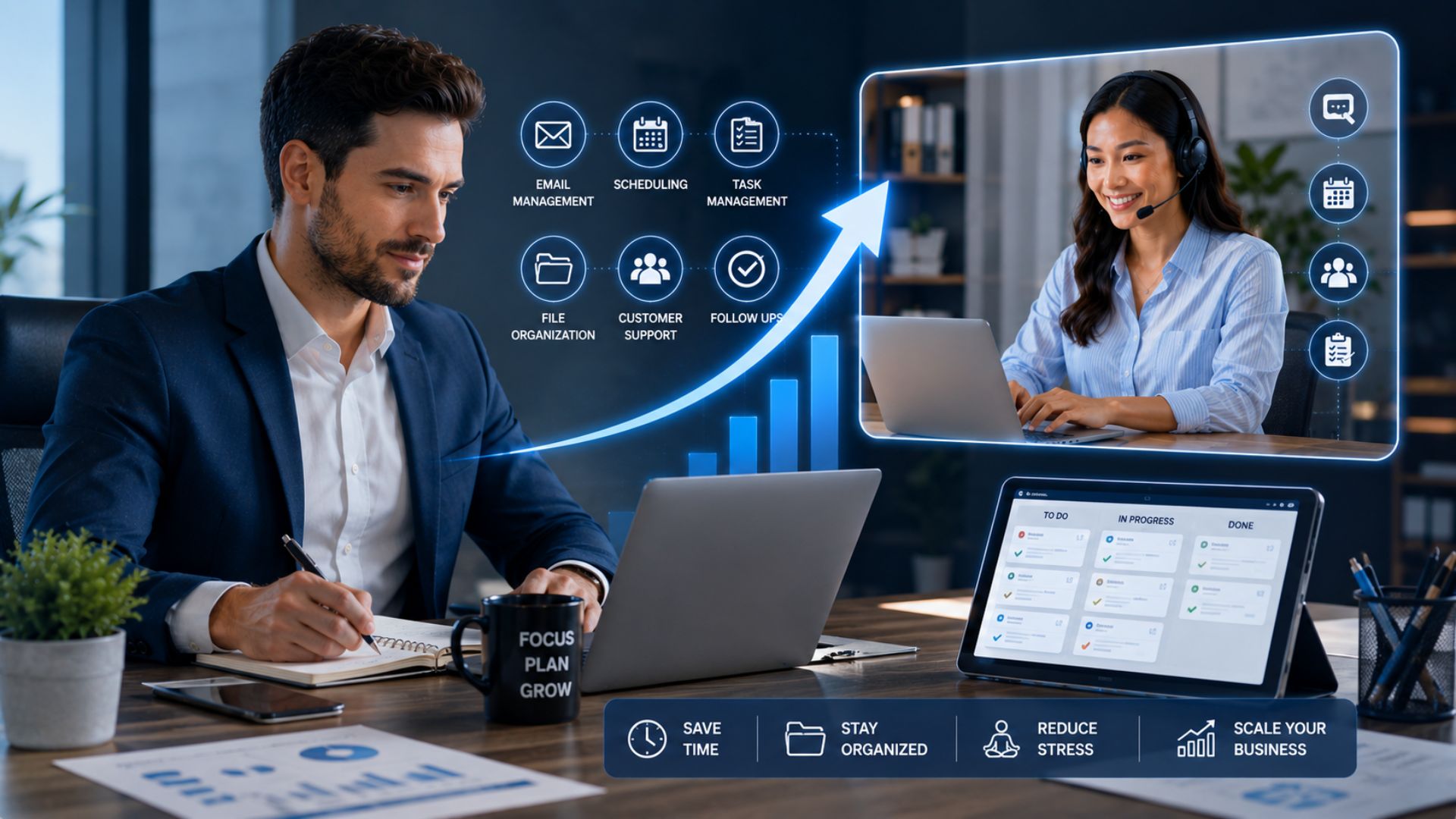 Why Entrepreneurs Need Administrative Support to Scale Efficiently | Seismic Design INC